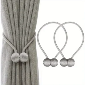 Premium Curtain Tiebacks – Magnetic (Pair)