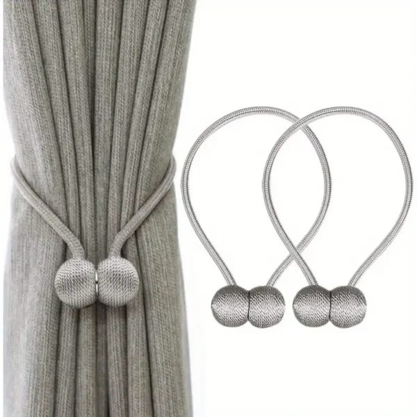 Premium Curtain Tiebacks – Magnetic (Pair)