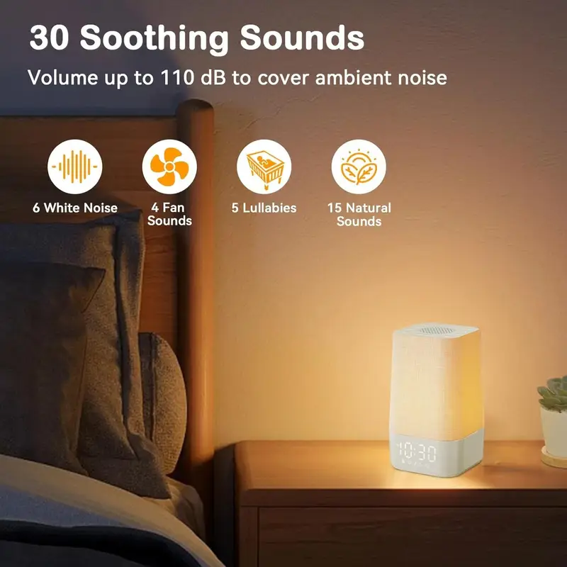 EchoSound White Noise Machine & Sleep Sound System