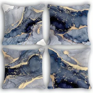 Printed Linen Pillow Covers (4 pc)