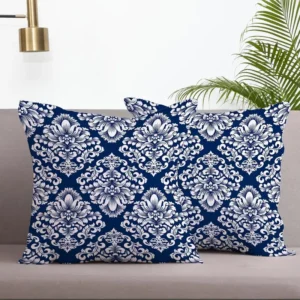 Damask Jacquard Pillow Covers (2 pc)
