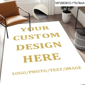 Custom Monogram Carpet 4×6 ft