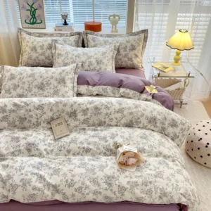 Cotton King Bedsheet Set (4 pc)