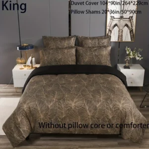 Printed Duvet Cover King (1 pc)