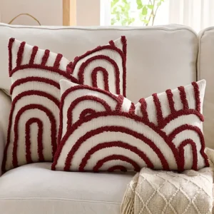 Velvet Textured Pillow Covers (2 pc)