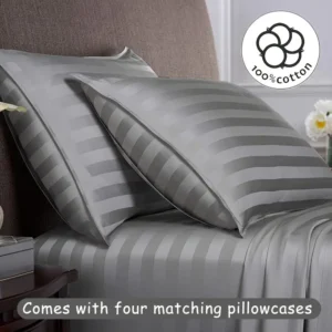 Organic Cotton Bedsheet King (4 pc)