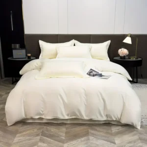 Solid Color Duvet Cover Queen (1 pc)
