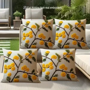 Printed Cotton Pillow Covers (6 pc)