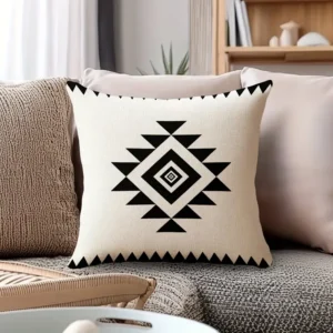 Geometric Pattern Pillow Covers (2 pc)