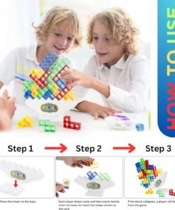 AZHU Tetra Tower Game