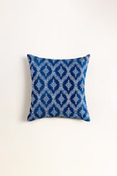 VEC-019 White Velvet
                    Embroidered Cushion Cover