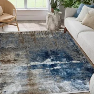 Alpine BeigeLBlueFdy Rug
