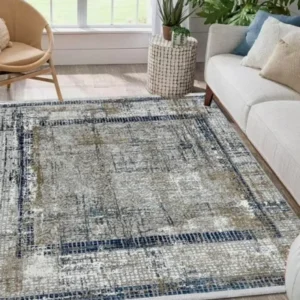 Alpine CreamDBlueBeige Rug