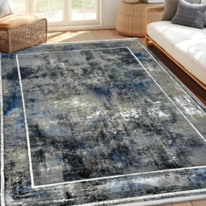 Alpine GreyBlueWhite Rug