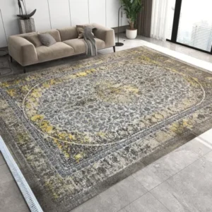 Baharestan Carpets BeigeGold Rug