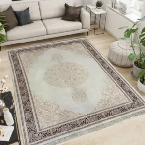 Festival Hali Muzeyyen Burgundy Rug