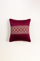 Patch Embroidered Cushion Cover Patch Embroidered Cushion Cover