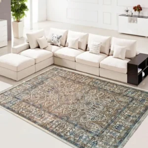 Raye Carpets Ayyildiz CreamNavy Rug