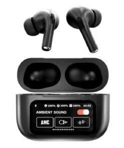 A9 Pro Earphones with Touch Display – ANC/ENC AIPPODS – Bluetooth earphone