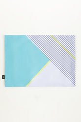 Aqua Stripes 4pcs Digital
                    Placemat