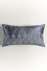 Baroque Grey Velvet
                    Embroidered Cushion Cover