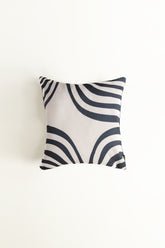 Black Curves Digital Printed
                    Cushion Cover