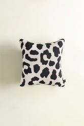 Black Strokes Digital
                    Printed Cushion Cover