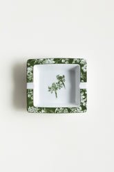 Classic Flora Ash Tray Square