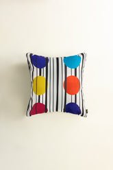 Multi Circles Digital
                    Printed Cushion Cover