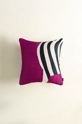 Pink Curves Digital Printed
                    Cushion Cover