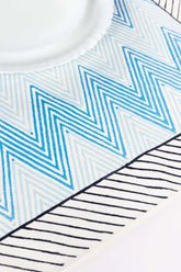 SS22 Aquamarine Block Printed
                    Place Mat