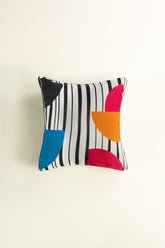 Stripes Digital Printed Cushion
                    Cover