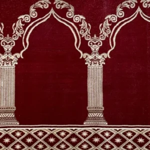 Al-Madina D1 Red Mosque Prayer Roll