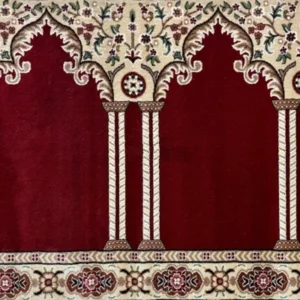 Al-Madina D2 Red Mosque Prayer Roll