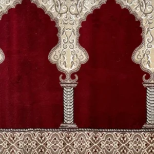 Al-Madina D3 Red Mosque Prayer Roll