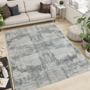 Kartal Carpets Shrink LightBeige LGreyOffWhite Rug