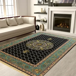 Kongereh Carpet BlackBlue Rug