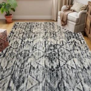 Mashhad Ardehal Hali BeigeBlack Rug