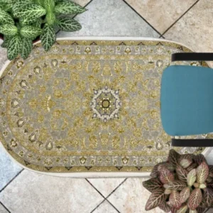 Salima Collection CreamGold 1200 Reeds Oval