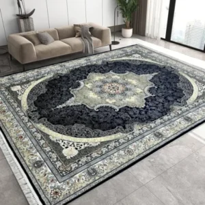 Yaldaye Kavir Navy Rug